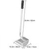 VEVOR Metal Detector Sand Scoop, Stainless Steel Metal Detecting Beach Scoop Scoops, 10 MM Hole Beach Metal Detector Scoop Shovel, with Stainless Steel Handle Pole, for Metal Detecting Treasure Huntin