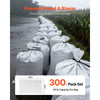 VEVOR Empty Sandbags, 300 Packs 16 x 26 in, Heavy Duty Sand Bags Sacks with Ties, 50lb Capacity Woven Polypropylene Sandbags, Tear-Resistant & UV-Resistant Sand Bags for Flood Protection Barrier