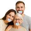 VEVOR Teeth Whitening Kit with LED Light, 32 LED Accelerator Lights, Whitening Gel Syringe, Desensitizing Gel, and U-Shaped Tray, Wireless Portable Kit Fast and Effectively Removes Stubborn Stains