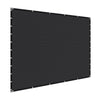 VEVOR 90% Sun Shade Cloth, 10 x 10 ft Pergola Shade Cover with Stainless Steel Grommets, Sun Shades Canopy Privacy Screen with 140 GSM HDPE Material, for Outdoor, Patio, Garden, and Backyard (Black)