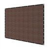VEVOR 90% Sun Shade Cloth, 10 x 12 ft Pergola Shade Cover with Stainless Steel Grommets, Sun Shades Canopy Privacy Screen with 140 GSM HDPE Material, for Outdoor, Patio, Garden, and Backyard (Brown)