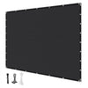 VEVOR 90% Sun Shade Cloth, 8 x 12 ft Pergola Shade Cover with Stainless Steel Grommets, Sun Shades Canopy Privacy Screen with 140 GSM HDPE Material, for Outdoor, Patio, Garden, and Backyard (Black)