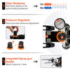 VEVOR Airbrush Ensemble, Expert Airbrush Kit with Compressor, Multi-Use Dual-Action Gravity Feed Airbrush System for Art, Nails, Cookies, Tattoos