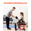 VEVOR Weight Bench with Leg Extension, Strength Training Benches, Max load 440 LBS Home Gym Bench Fitness Equipment, Seated Arm Isolated Barbell Dumbbell Bicep Station, Workout Bench for Home Gym