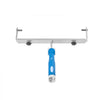 VEVOR 18 Inch Paint Roller Frame, 12-18 in Adjustable Frame with Marked Scale, Lightweight Painting Supplies for Wall House Homes, Metal Roller Tool for Large-Scale Painting Projects, Blue & Silver