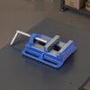 VEVOR Drill Press Vise, 4 Inch Jaw Width, Portable Bench Vise, Slotted Base for Easy Installation, Durable Cast Iron Construction, Workbench Vice, for Woodworking, Metalworking, Drilling, and Cutting