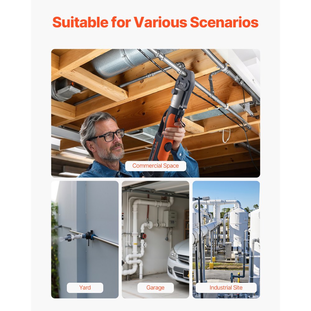 Suitable application scenarios (commercial, yard, garage, industrial)