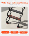 VEVOR wider 5.5-inch steps close-up (15.7 x 5.5 in)
