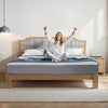 VEVOR Grounding Sheets, Queen Size, 95% Cotton + 5% Pure Silver Fiber, Earth Grounded Fitted Bed Sheets, with Grounding Cord & Tester, for Improved Sleep & Wellness (Gray, Queen - 60 x 80 x 13 in)