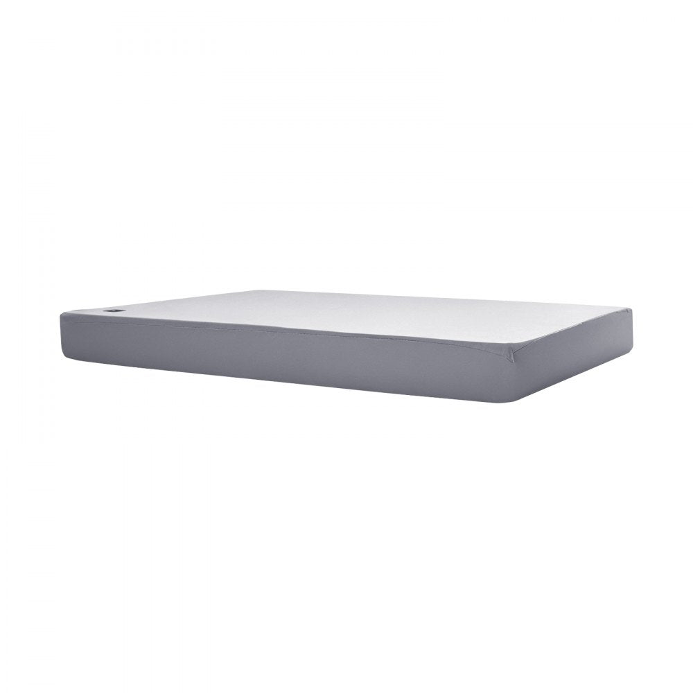 VEVOR Grounding Sheets, Queen Size, 95% Cotton + 5% Pure Silver Fiber, Earth Grounded Fitted Bed Sheets, with Grounding Cord & Tester, for Improved Sleep & Wellness (Gray, Queen - 60 x 80 x 13 in)
