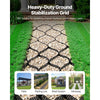 VEVOR Gravel Grid, 2 Inch Depth, 16.4 x 6.5 FT / 5000 x 1980 mm, 1880 LBS Per Sq ft Grass Ground Retainer, Permeable Geo Grids Driveway Stabilization, for Garden, Patio, Walkway, RV Parking Slopes