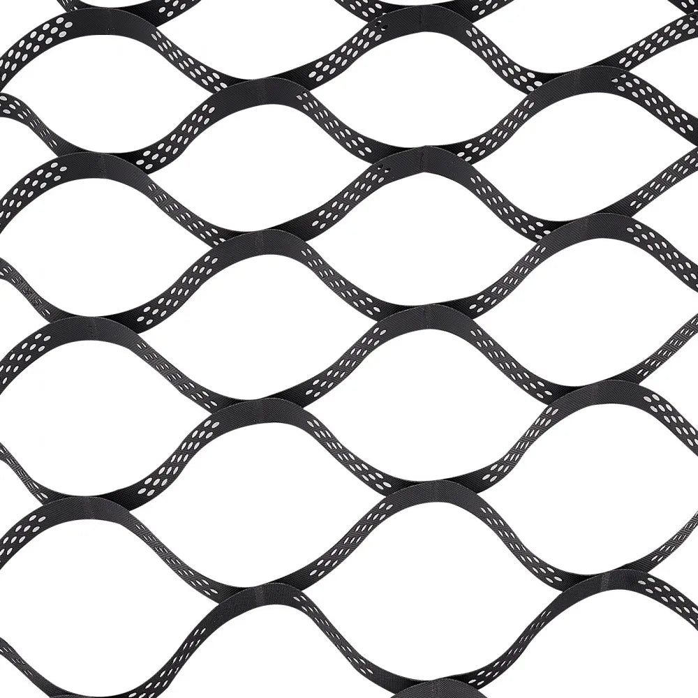 VEVOR Gravel Grid, 2 Inch Depth, 16.4 x 6.5 FT / 5000 x 1980 mm, 1880 LBS Per Sq ft Grass Ground Retainer, Permeable Geo Grids Driveway Stabilization, for Garden, Patio, Walkway, RV Parking Slopes