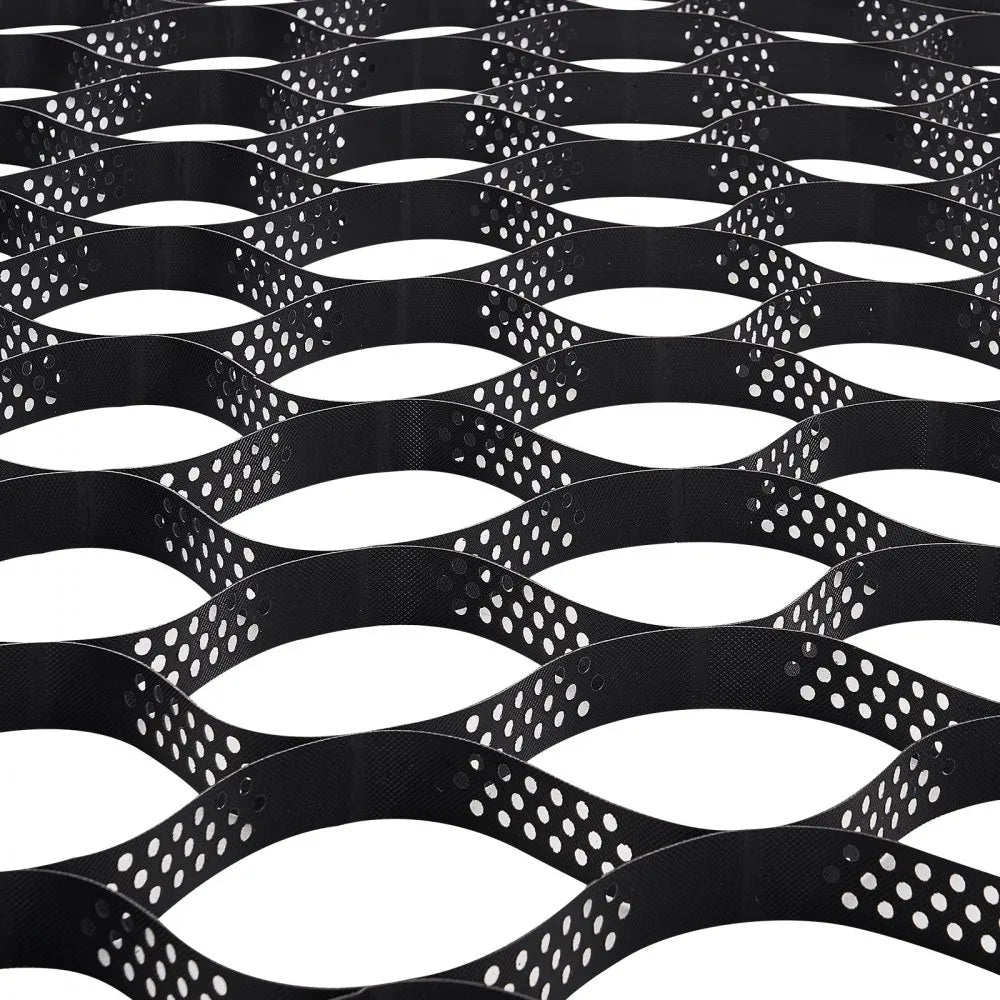 VEVOR Gravel Grid, 2 Inch Depth, 16.4 x 6.5 FT / 5000 x 1980 mm, 1880 LBS Per Sq ft Grass Ground Retainer, Permeable Geo Grids Driveway Stabilization, for Garden, Patio, Walkway, RV Parking Slopes