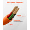 VEVOR 10 ft Dryer Extension Cord, 4-Prong NEMA 14-30P to 14-30R Dryer Cord, 125V/250V, STW 10AWG/4C, 30A, Pure Copper Wire Cable with Black Non-woven Bag and PVC Cable Tie, for Outdoor & Indoor Use