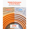 VEVOR 10 ft Dryer Extension Cord, 3-Prong NEMA 10-30P to 10-30R Dryer Cord, 125V/250V STW 10AWG/3C, 30A, Pure Copper Wire Cable with Black Non-woven Bag and PVC Cable Tie, Ideal for Indoor & Outdoor