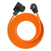 VEVOR 25 ft Dryer Extension Cord, 4-Prong NEMA 14-30P to 14-30R Dryer Cord, 125V/250V, STW 10AWG/4C, 30A, Pure Copper Wire Cable with Black Non-woven Bag and PVC Cable Tie, for Outdoor & Indoor Use