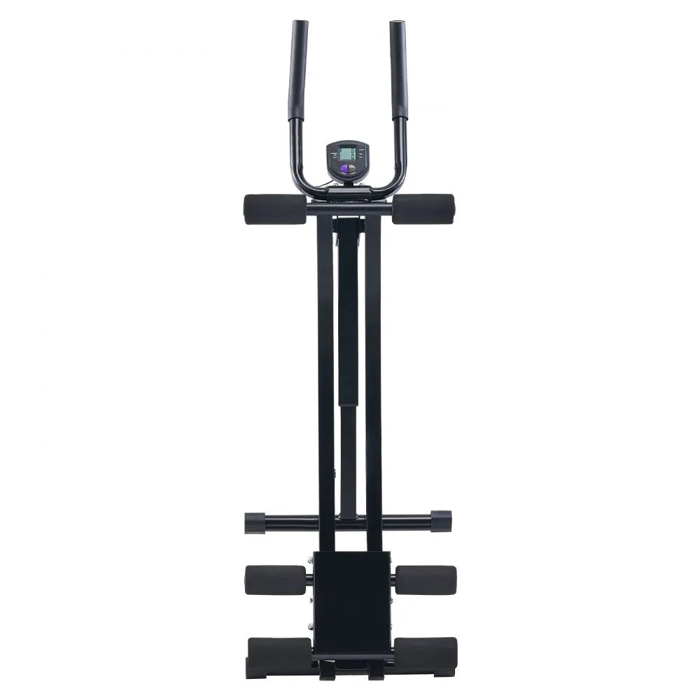 VEVOR AB Workout Machine, Ab Workout Equipment at Home Gym, Core & Abdominal Trainers for Women, 440 lbs Weight Capacity Strength Training Ab Cruncher, Foldable Adjustable Fitness Exerciser