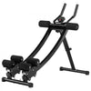 VEVOR AB Workout Machine, Dual-track Ab Workout Equipment at Home Gym, Core & Abdominal Trainers for Women, 440 lbs Weight Capacity Strength Training Ab Cruncher, Foldable Adjustable Fitness Exerciser