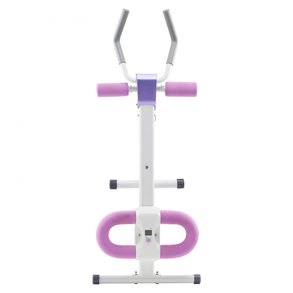 VEVOR AB Workout Machine, Ab Workout Equipment at Home Gym, Core & Abdominal Trainers for Women, 330 lbs Weight Capacity Strength Training Ab Cruncher, Foldable Adjustable Fitness Exerciser