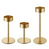 VEVOR Hurricane Candle Holders Set of 18, Gold Metal Stand with Clear Glass Cylinders, Elegant Tiered Centerpieces Wind Protection for Wedding, Table Centerpieces, Party, Home Decor, Modern Style