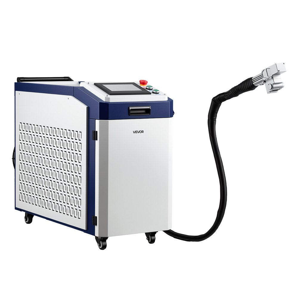 VEVOR Laser Cleaning Machine, 1500W Laser Cleaner for Metal Rust & Paint, Powerful Oil Stains Cleaning Machine with Complete Accessories & Water Cooling System for Workshops, 198–242V Single-Phase