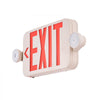 VEVOR LED Exit Sign with Emergency Lights, Two LED Adjustable Heads Emergency Exit Light with Battery Backup, Combo Red Letter Fire Exit Lighting, Commercial Exit Signs