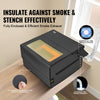 VEVOR Laser Engraver Enclosure, 31.5 x 31.5 x 19.6", Flame Retardant and Fireproof Protective Cover, with Exhaust Fan and Pipe, Insulates Smoke, Noise and Eye Protection, Fits for Most Laser Engraver