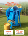 High-efficiency chopping & crushing infographic