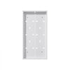 VEVOR Structured Media Enclosure, 28-Inch, Recessed in-Wall Media Box with Cover, Wall-Mount Cable Management Box Kit, Structured Wiring Multi-Media Cabinet, Cold-Rolled Steel, for TV Home Theater