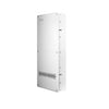 VEVOR Structured Media Enclosure 28-Inch In-Wall Box with Screw-On Cover, Cable Management Network Box, Cold-Rolled Steel, Recessed Electrical Wiring Cabinet, with Knockouts, Flush or Surface Mount