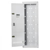 VEVOR Structured Media Enclosure 42-Inch Wiring Cabinet with Hinged Cover, In Wall Cable Management Network Box, Cold-Rolled Steel, Recessed Electrical Multi-Media Cabinet, Flush or Surface Mount
