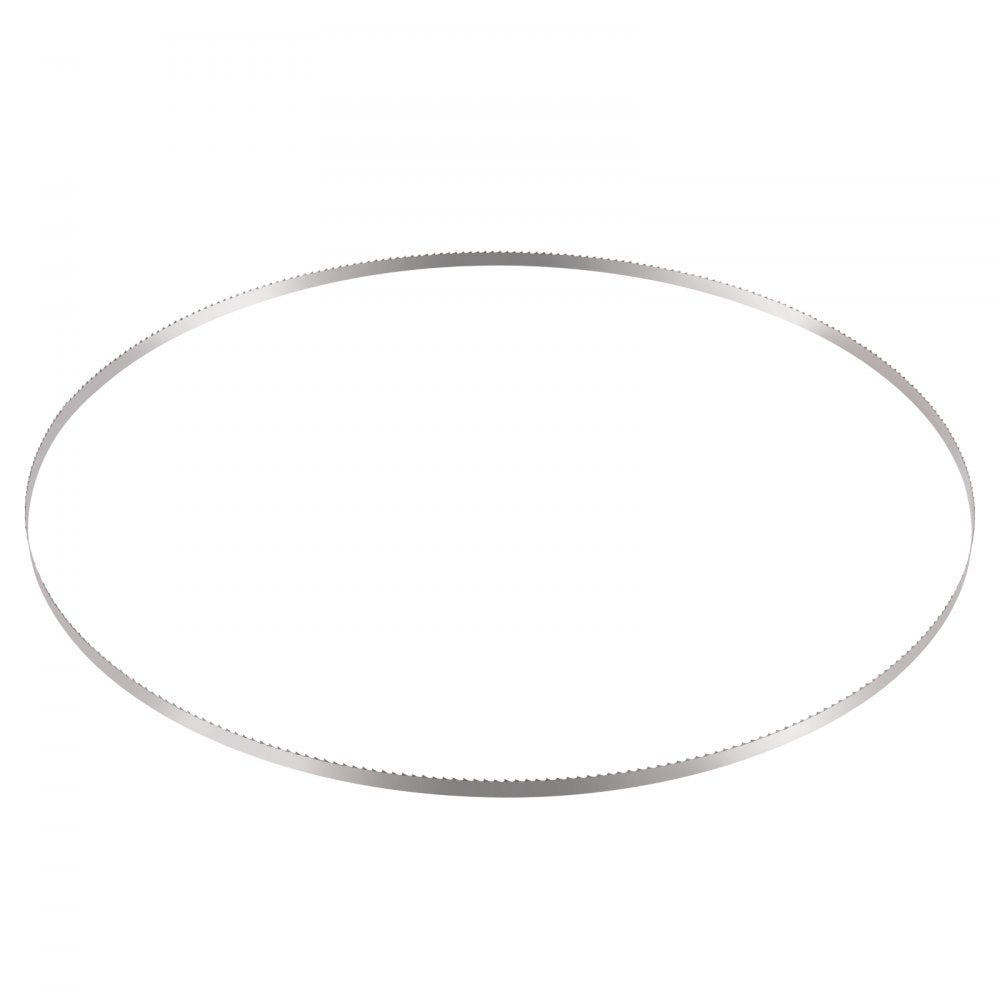 VEVOR Band Saw Blade, 82.3x0.63x0.02 inch, 5 PCS/Pack Meat Bandsaw Blades for Replacement, Carbon Steel Blade, Meat Cutting Blade Wrapped by Rust-Proof Paper, Fit for Commercial Bone Saw Machines
