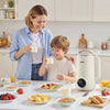 VEVOR 8-in-1 Nut Milk Maker, 34 oz Soy Milk Maker with 180W Blending, for Homemade Oat, Nut, Soy, Juice, Milkshake, Rice Cereal, Plant-Based Beverages with Self-Cleaning, Boil Water, 12-Hour Delay