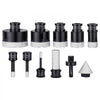 VEVOR Diamond Core Drill Bit Set, 8 PCS 6/8/10/25/35/38/50/65mm Diamond Hole Saw Kit, with Finger Milling Bit Cone Bit Saw Blade and Storage Case, for Dry and Wet, Diamond Drill Bits for Ceramic Tile