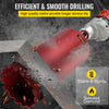 VEVOR Diamond Core Drill, 8\"/203mm Diameter Core Drill Bit, 14\"/355mm Concrete Core Drill Bit, 5/8\"-11 Thread Core Bit, Dry/Wet Drill Core Bits with a Blade, Diamond Wet Coring Bit For Concrete Bri