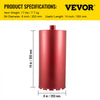 VEVOR Diamond Core Drill, 8\"/203mm Diameter Core Drill Bit, 14\"/355mm Concrete Core Drill Bit, 5/8\"-11 Thread Core Bit, Dry/Wet Drill Core Bits with a Blade, Diamond Wet Coring Bit For Concrete Bri