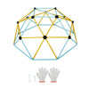 VEVOR Climbing Dome, Jungle Gym Supports 600LBS and Easy Assembly, 6FT Geometric Dome Climber Play Center for Kids 3 to 9 Years Old, with Climbing Grip, Outdoor and Indoor Play Equipment for Kids