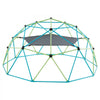 VEVOR Climbing Dome, 10FT Geometric Dome Climber with Swing & Hammock, 1000LBS Loading Kid's Jungle Gym Playground, Easy-Assembly Outdoor Backyard Climbing Equipment for Boys Girls 3 to 10 Years Old