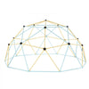 VEVOR Climbing Dome, 10FT Geometric Dome Climber, 1000LBS Loading Jungle Gym Playground with 2 Basketballs & Octopus Net, Easy-Assembly Outdoor Backyard Climbing Equipment for Kids 3 to 10 Years Old