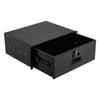 VEVOR 4U Rack Mount Drawer, 50 lbs Max Load-Bearing, Lockable Server Cabinet Case, Sliding Drawer with Lock and Cable Management Holes, for 19 in Network Equipment Server AV Rack or Cabinet Enclosure