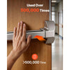 VEVOR Push Bar Panic Exit Device, 28" Stainless Steel Commercial Panic Bar for Exit Doors, Emergency Exit Door Hardware with Vertical Top Rod and Sticker, for 28"-41" Wood or Metal Door, Silver