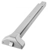 VEVOR Push Bar Panic Exit Device, 28" Premium Metal Commercial Panic Bar for Exit Doors, Emergency Exit Door Hardware with Warning Sticker, Easy Installation, for 28"-41" Wood or Metal Door, Silver