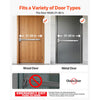 VEVOR Push Bar Panic Exit Device, 31" Stainless Steel Commercial Panic Bar for Exit Doors, Emergency Exit Door Hardware with Dual Locking Bolt and Sticker, for 31"-46" Wood or Metal Door, Silver