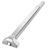 VEVOR Push Bar Panic Exit Device, 41" Stainless Steel Commercial Panic Bar for Exit Doors, Emergency Exit Door Hardware with Exterior Lever Handle and 6 Keys, for 41"-61" Wood or Metal Door, Silver