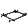 VEVOR Mobile Base, 1500 lbs Capacity, Adjustable from 20" x 24.5" to 28" x 33.5", Heavy Duty Universal Mobile Base Stand with 4 Swivel Wheels, for Woodworking Equipment, Bandsaw, Power Tool, Machine