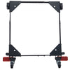 VEVOR Mobile Base, 500 lbs Weight Capacity, Adjustable from 12" x 12" to 36" x 36", Heavy Duty Universal Mobile Base Stand with Swivel Wheels, for Woodworking Equipment, Bandsaw, Power Tools, Machines