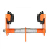 VEVOR Manual Trolley, 1100 lbs/0.5 Ton Load Capacity, Push Beam Trolley with Dual Wheels, Adjustable for I-Beam Flange Width 2.5" to 8", Heavy Duty Alloy Steel Garage Hoist for Straight Curved I Beam
