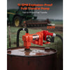 VEVOR Fuel Transfer Pump 110V, 15 GPM 57 L/min, AC Electric Oil Transfer Pump, with Auto Shut-Off Fuel Nozzle & Discharge Hose, High Flow Kit for Gasoline, Diesel, Kerosene, Biodiesel, Ethanol Blends