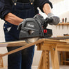 VEVOR Track Saw, 6-1/2-Inch, Plunge-Cut Circular Saw Kit, Tracksaw with 48-Tooth Carbide-Tipped Blade, 0-45° Angle Adjustment, 2.16 in Cutting Depth, for Wood, Plastic, Guide Rail Not Included, Black