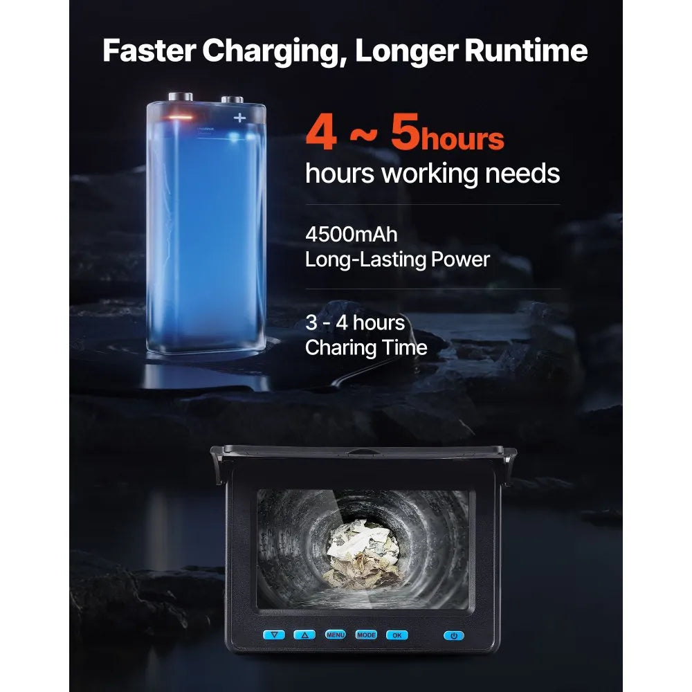 Battery runtime and charging time - graphic